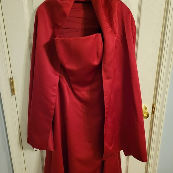 Formal Bridesmaids / Prom Dress - Apple color - Picture 6 of 7